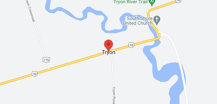 map of LOT TRYON POINT Road